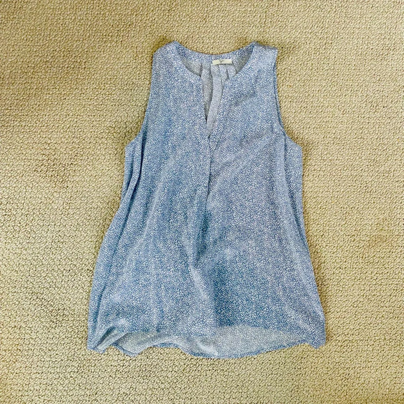 Joie periwinkle silk tank - Picture 1 of 5